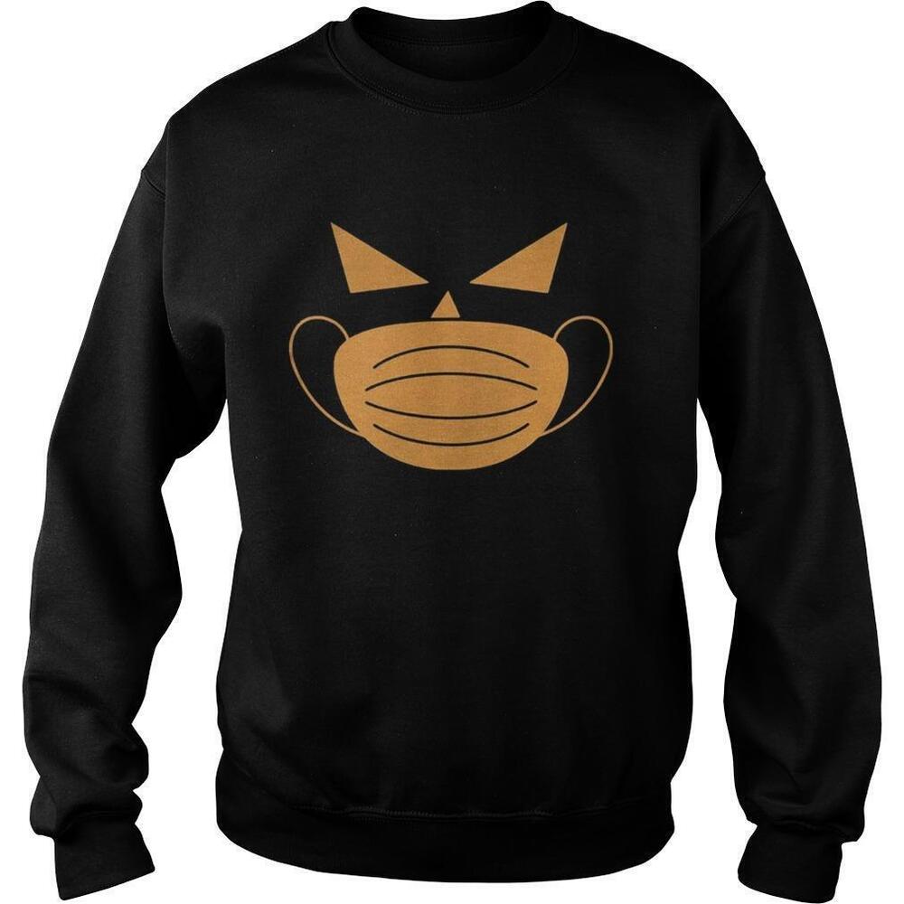 Jack O Lantern Sweatshirt Pumpkin With Mask Sweatshirt